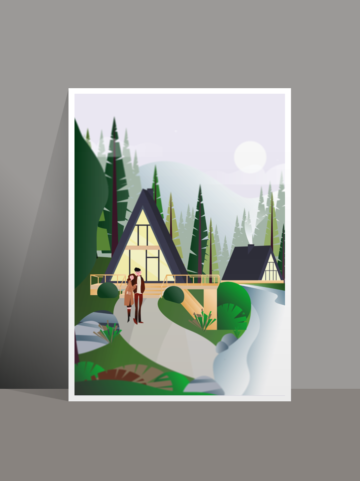 A Walk to Remember Wall Art Print
