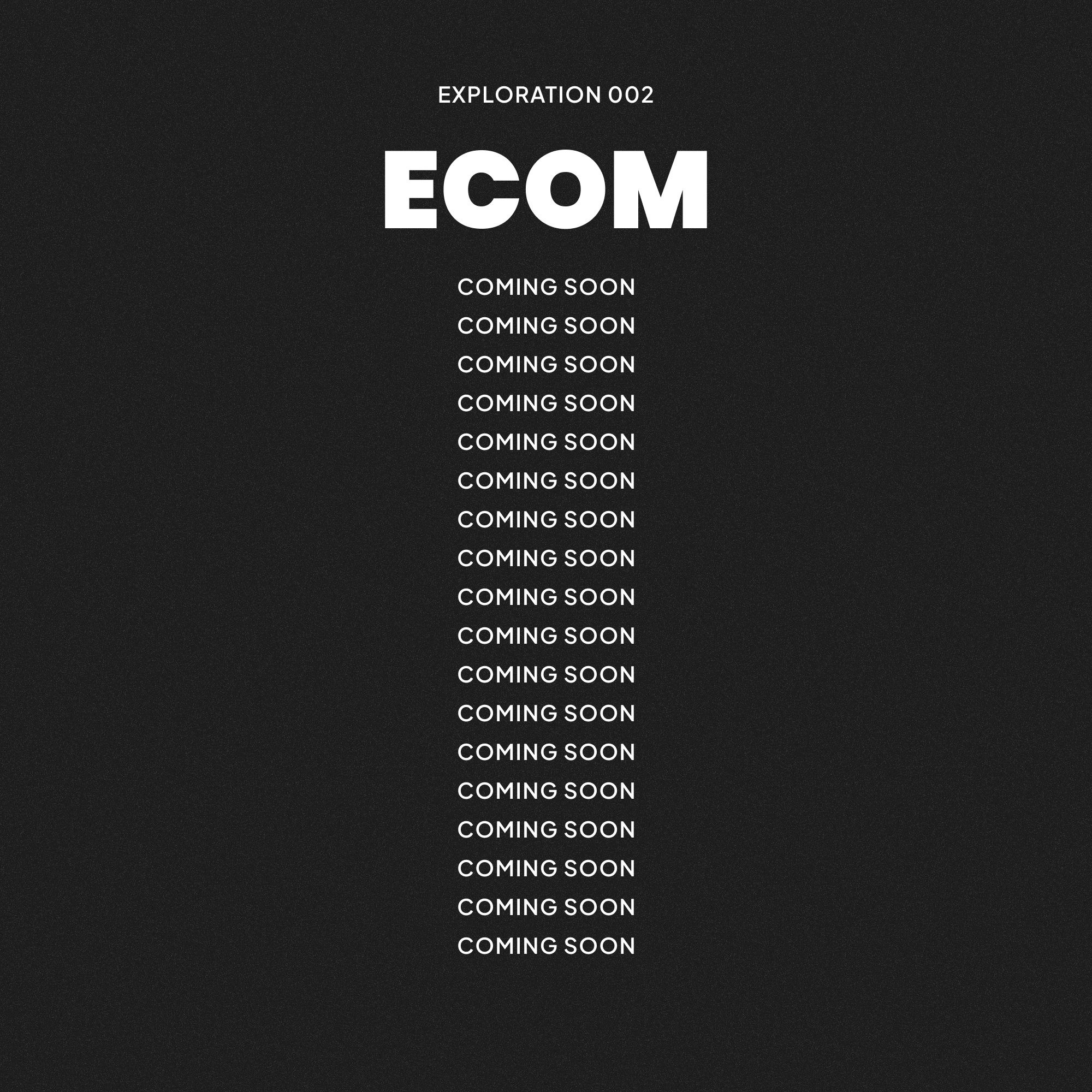 E-commerce study